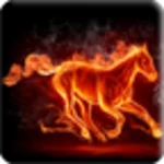 3d flame live wallpaper android application logo